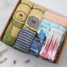 기라로쉬 세면타올 2매 치약 핸드크림 7종세트