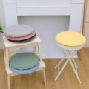 심플 원형 방석 의자 방석 6종