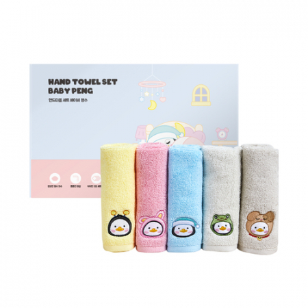핸드타월 세트 베이비 펭수 #3