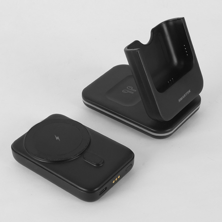 3in1 무선충전거치대 보조배터리 분리형 EM-40 #4