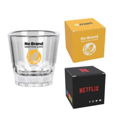 투명 소주잔 + 맞춤패키지 #2