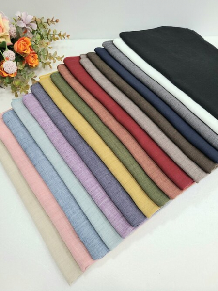 데일리 면 100 무지 스카프 #3