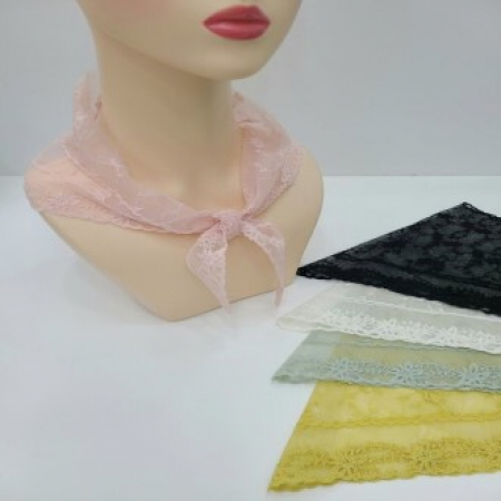 라인꽃 헤어치커프 겸용 스카프 #2