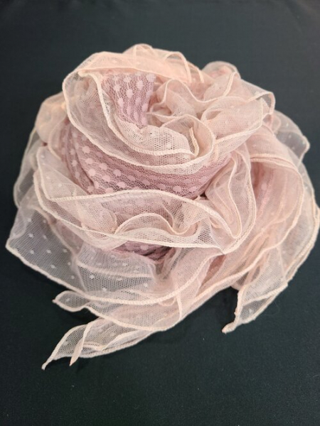 도트 프릴레이스 스카프 #4