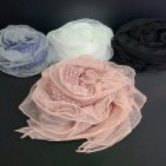 도트 프릴레이스 스카프