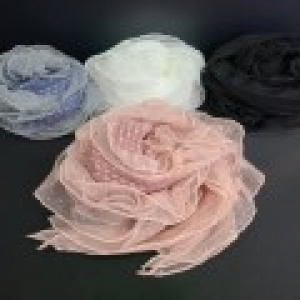 도트 프릴레이스 스카프