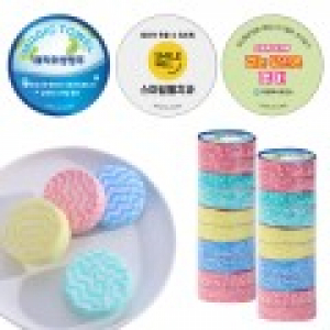 압축요술행주 매직타월 일회용행주//스티커인쇄제작