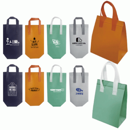 보온백 보냉백 부직포 대형 26x26x17cm #3