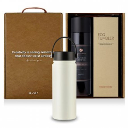 레스쁘리 고급 카리브텀블러 세트 H, 텀블러+더치커피 #2