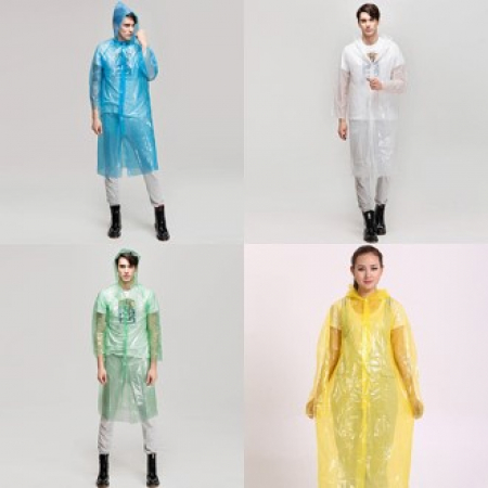 고중량 휴대용 우비 55g 일회용우의 일회용우비 휴대용우의 #2