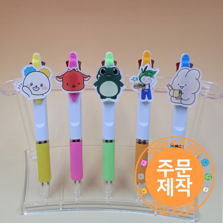 스와프 아크릴캐릭터 멀티볼펜 2색 #3