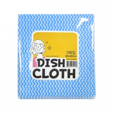 오염 물기제거 다용도 홍보 행주 3매입 #2