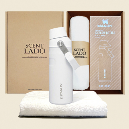 센트라도 송월 타올 수건 + 스탠리 아이스플로우 에어로라이트 패스트플로우 355ml 세트 #4
