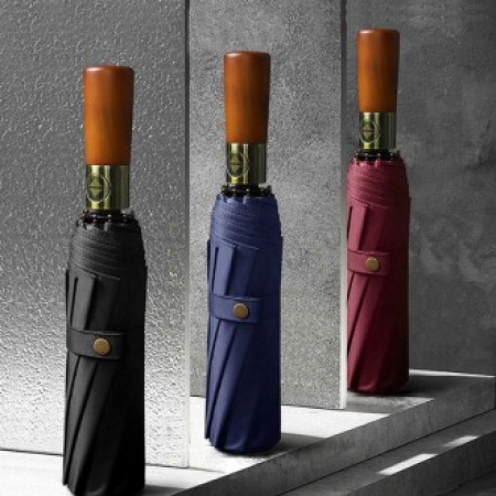 슬로라 원목 12K 3단 완자 우산 #2