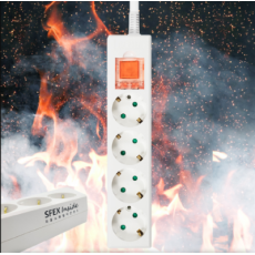 화재예방자동소화멀티탭 메인스위치 4구 1.5M