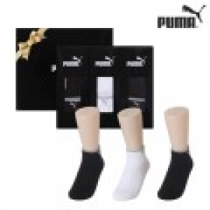 퓨마 여성 캐쥬얼 겸용 스포츠 중목양말 3족세트
