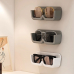 작은이미지: 부착식 안경 선글라스 보관함 거치대 진열대 #3
