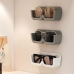 작은이미지: 부착식 안경 선글라스 보관함 거치대 진열대 #2