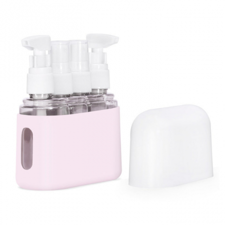 A023 여행용공병 휴대용 로션통 샴푸통 디스펜서 세트 인쇄 주문제작 #3