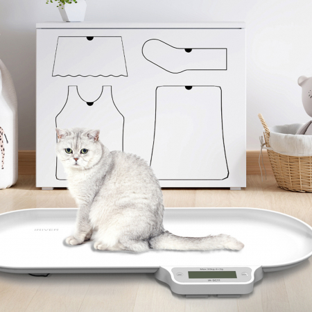 아이리버 IA-SC11 신생아 체중계 디지털 유아 반려동물 애완견 몸무게 측정기 #7