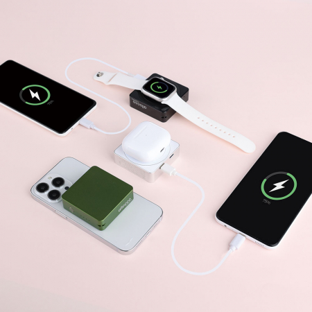 알로꼬 3in1 고속 무선충전 20W 맥세이프 휴대용 보조배터리 5000mAh c타입 #6