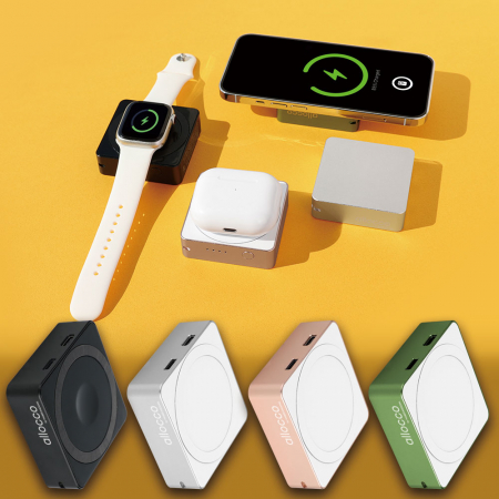 알로꼬 3in1 고속 무선충전 20W 맥세이프 휴대용 보조배터리 5000mAh c타입 #8