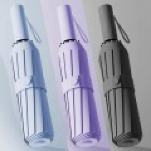 U042 스마트 심플 3단 자동 우산 양산 겸용 행사 답례품 인쇄 주문제작 기념품