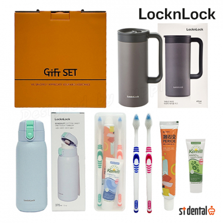 신박한양치세트16호 락앤락 테이블머그 코튼캔디 텀블러2p 오랄비 카밀핸드크림 #4