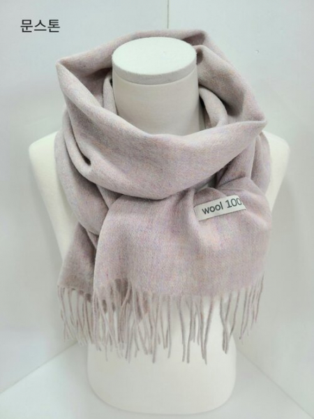 남여공용 무지 머플러 6 // 울 100 #4