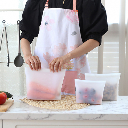 파파러브 다회용 실리콘 지퍼백 1500ml #2