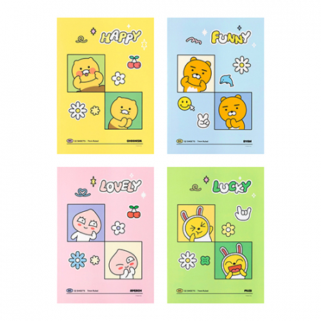 귀여운 다양 컬러 신학기 제본노트 #9