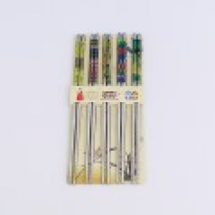 아름누리 풍속화 스테인레스 진공젓가락세트