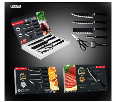 선물용 칼세트 6종 에버리치, 사은품 답례품 기념품 주방용, 단체 판촉 선물 선물용품 홍보용, 판촉물 기념 #3