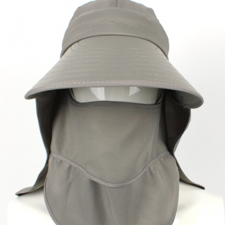 메쉬 자외선 차단 마스크 모자 #3