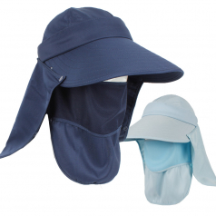 메쉬 자외선 차단 마스크 모자