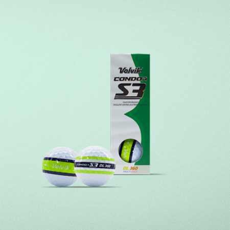 볼빅 콘도르 S3 DL 360 3구 우레탄 골프공 비거리 골프공 골프공 3구 #2
