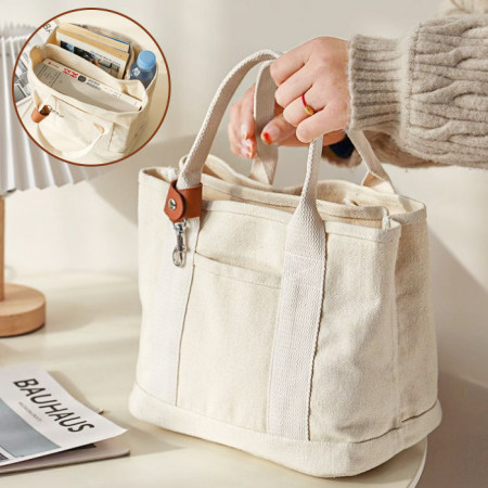 B085 미니 스퀘어 캔버스 토드백 가방 인쇄 행사선물 답례품 #4