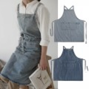 데님앞치마 예쁜앞치마 공방앞치마 카페앞치마 청앞치마 다용도앞치마