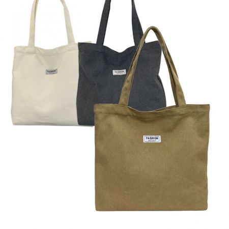 B083 빈티지 워싱 캔버스 에코백 숄더백 면가방 학생가방 인쇄 기념품 행사 답례품 #4