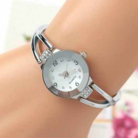 심플 셀레나 여성 손목시계(실버) #2