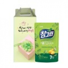 라이온 참그린 레몬 녹차 주방세제 판촉세트