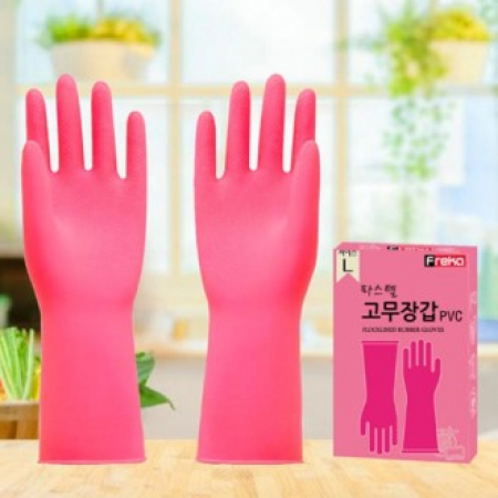 데일리파스텔 PVC 고무장갑 L(대) / 주방장갑 주방 주방용품 주부 #2
