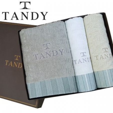탠디 바코드 바스타올 + 바코드 세면타올 2매세트 #2