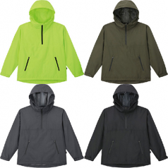 후드 아노락 기능성 바람막이 점퍼