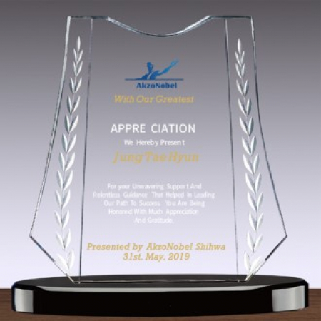 크리스탈상패 Sd13호192-9 #2