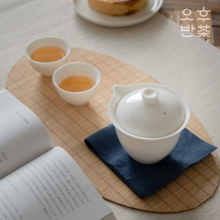 화이트 여행용다도세트 휴대용 입문용 다기세트 #6