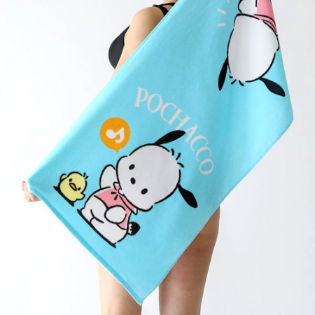 산리오캐릭터즈 나염 바스50 타올 #6