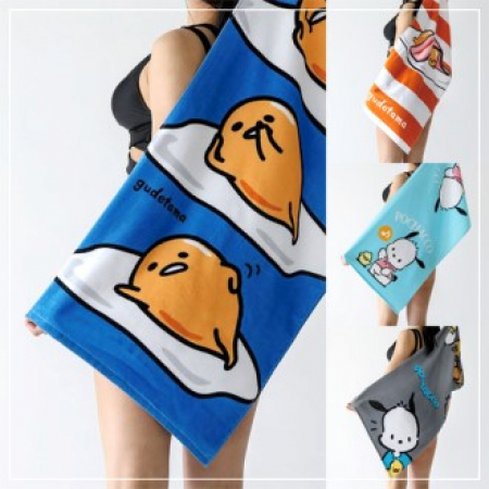 산리오캐릭터즈 나염 바스50 타올 #2