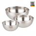 작은이미지: 비스카 스테인레스 스틸 믹싱볼 3종 세트 #3