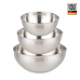 작은이미지: 비스카 스테인레스 스틸 믹싱볼 3종 세트 #2